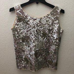 Sequin Tank Top